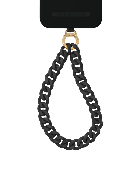 Black Chain Wristlet Strap