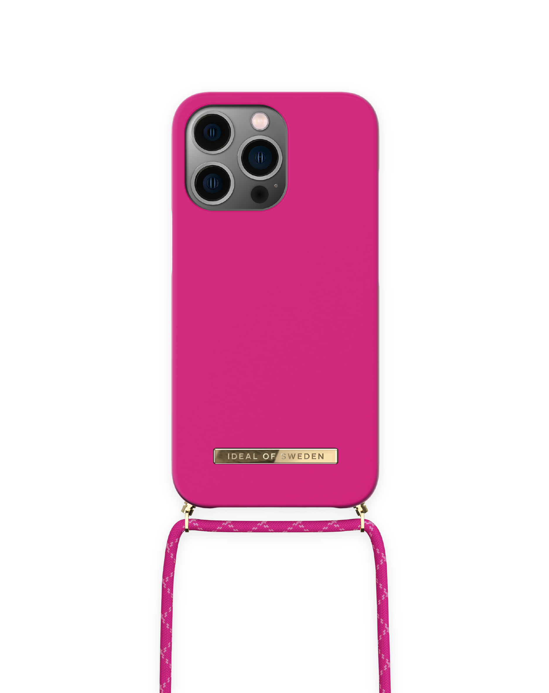 Ordinary Necklace Case IPhone 13 Pro Hyper Pink IDEAL OF SWEDEN