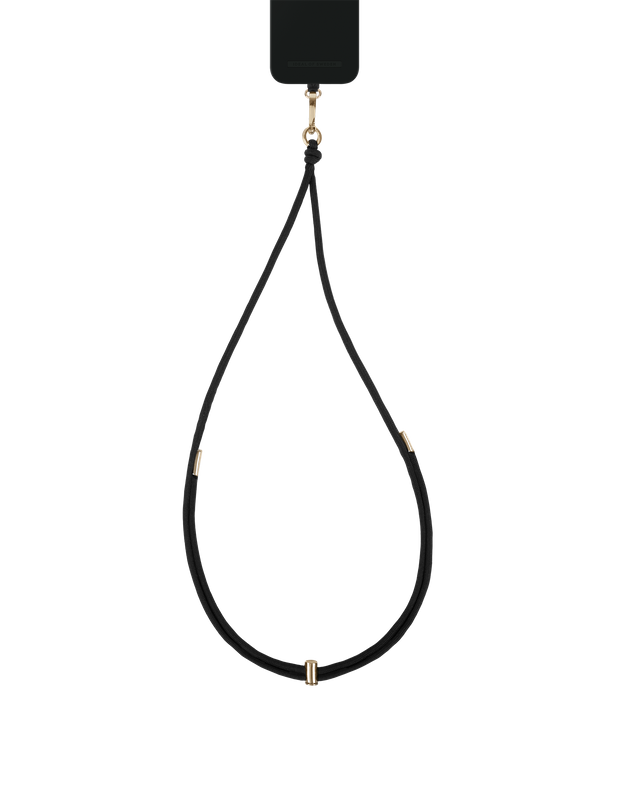 Black phone strap