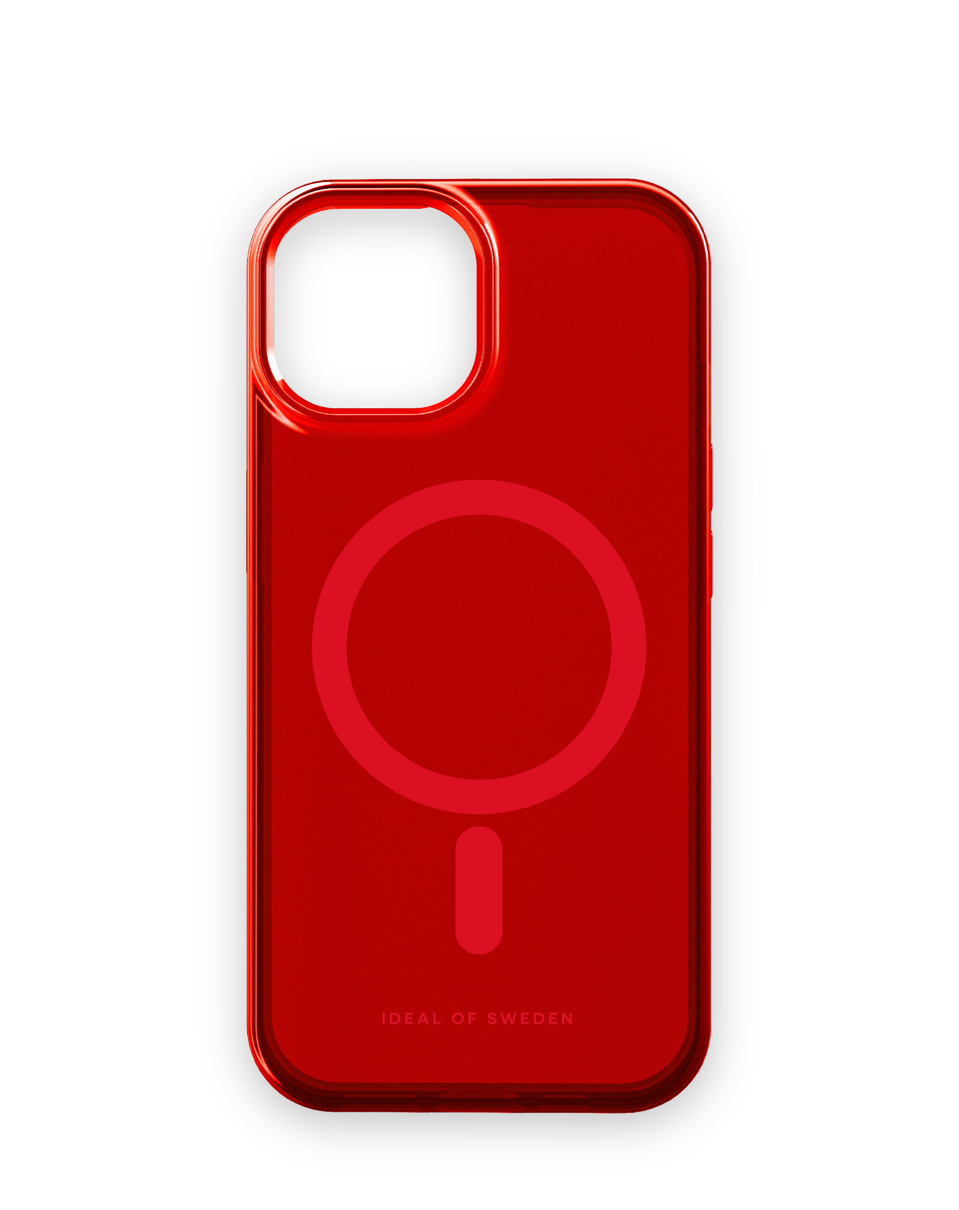 Clear Case MagSafe IPhone 15 Radiant Red IDEAL OF SWEDEN