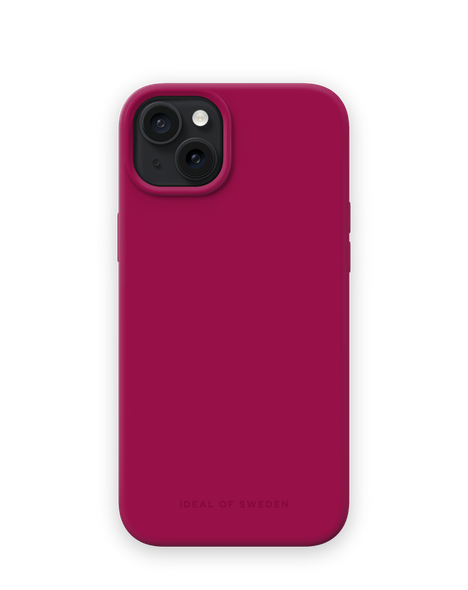 Silikonskal MagSafe iPhone 15 Plus Magenta – IDEAL OF SWEDEN