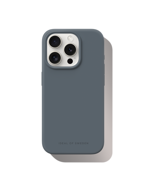 Mobilskal Silikon iPhone 15 Pro Midnight Blue – IDEAL OF SWEDEN