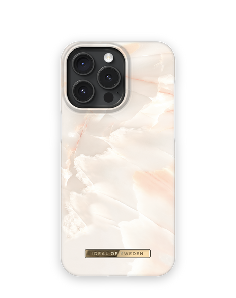 Mönstrat Mobilskal iPhone 15 Pro Max Rose Pearl Marble – IDEAL OF SWEDEN