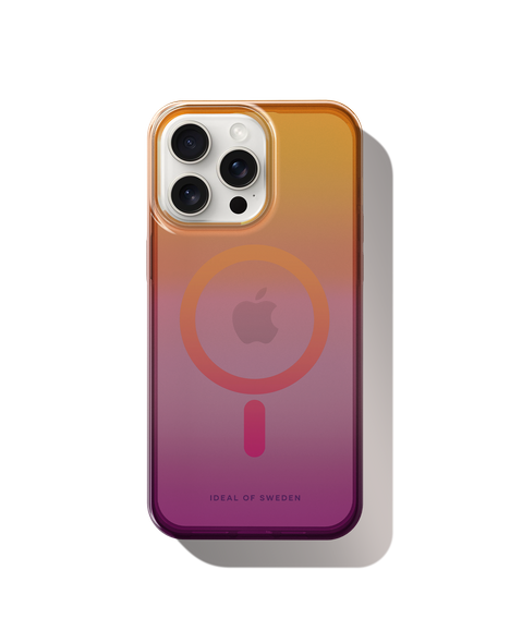 Clear Case MagSafe iPhone 15 Pro Max Vibrant Ombre – IDEAL OF SWEDEN