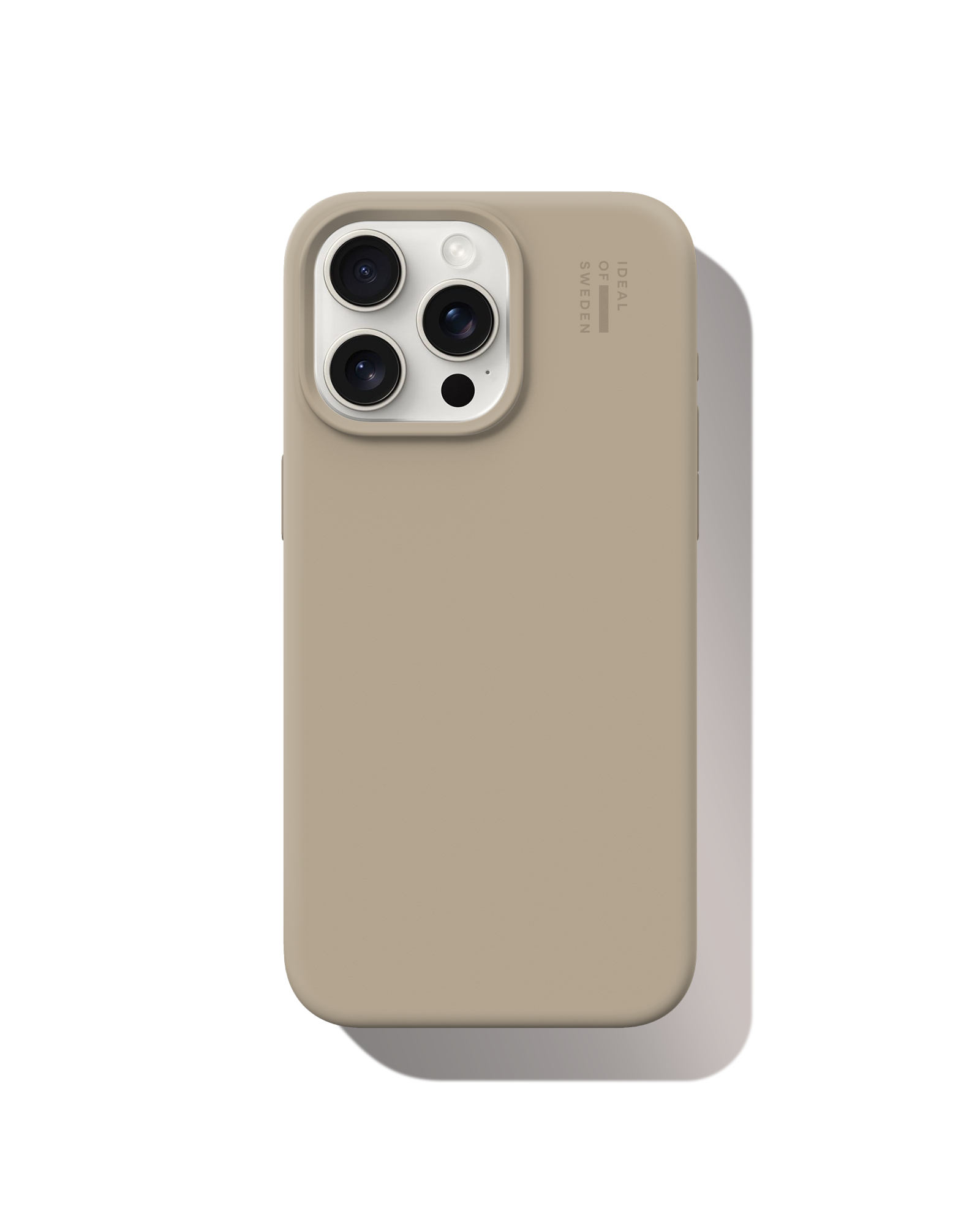 Silicone Case iPhone 15 Pro Max Beige | Silikon Hüllen von IDEAL