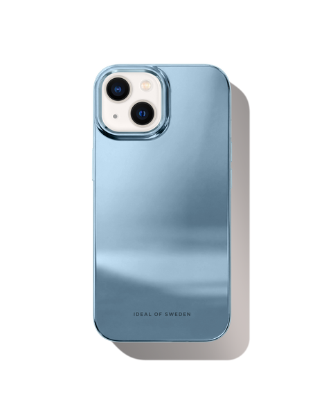Mirror Case iPhone 13 / 14 / 15 / 16e / 17e Mirror Sky Blue – IDEAL OF SWEDEN