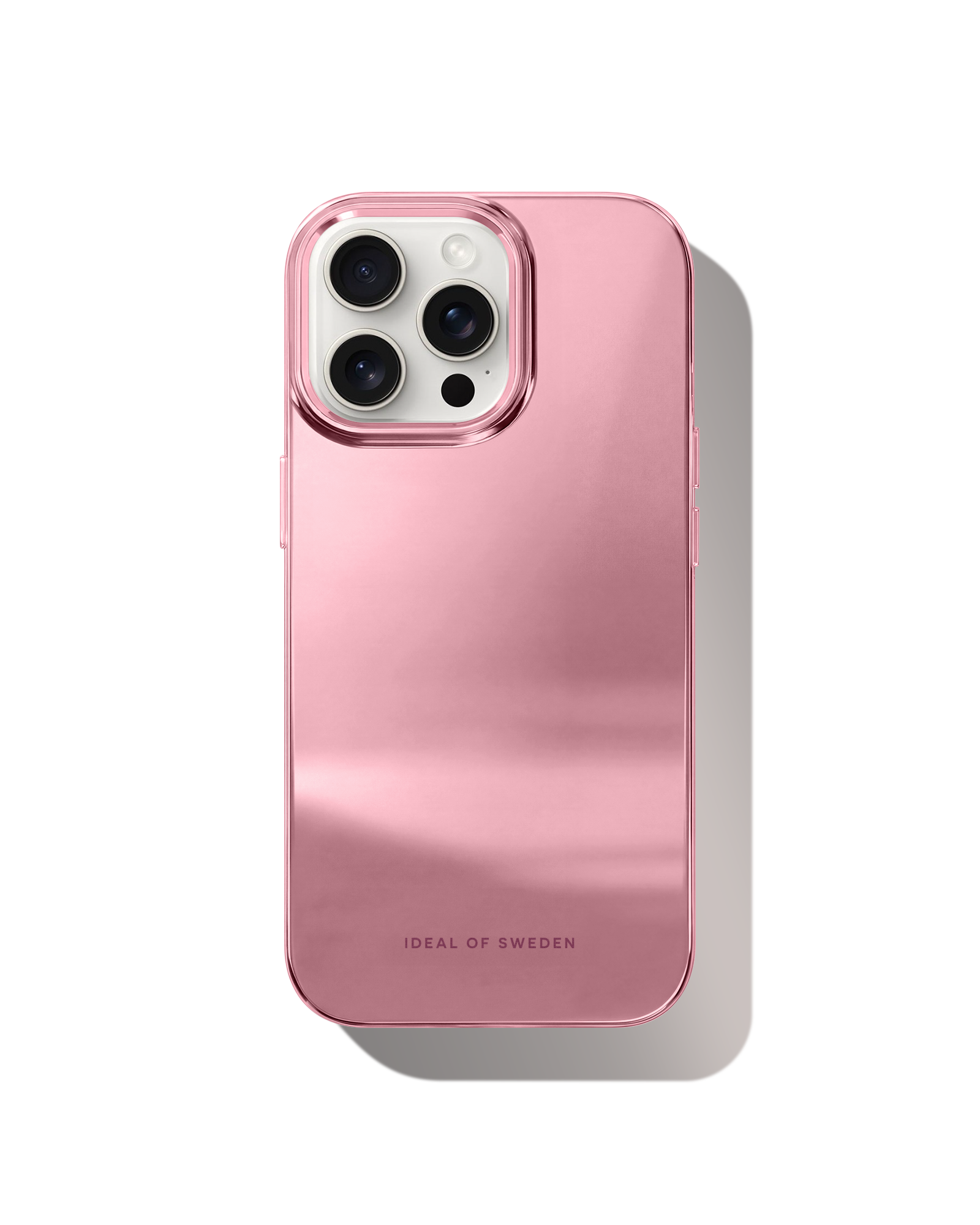 Clear Case iPhone 15 Pro Max Mirror Rose Pink | Mirror Cases from