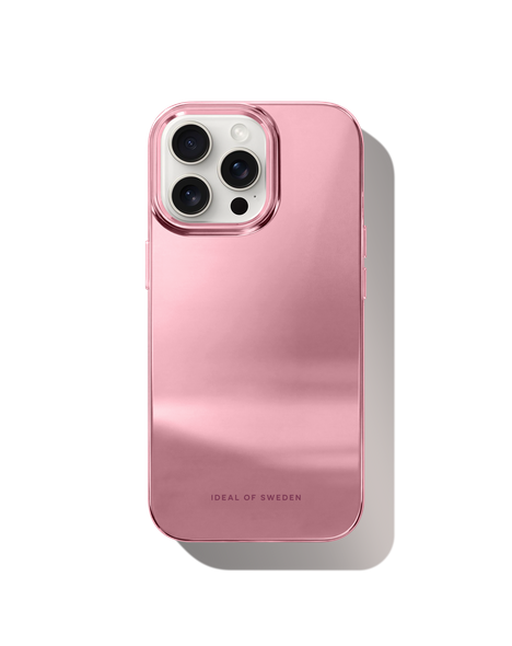 Mirror Case iPhone 15 Pro Max Mirror Rose Pink – IDEAL OF SWEDEN