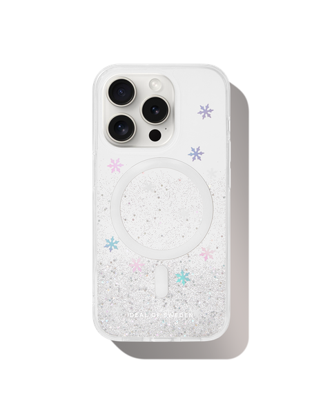 Clear Case MagSafe iPhone 15 Pro Snowflake – IDEAL OF SWEDEN