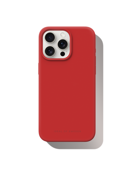 Mobilskal Silikon MagSafe iPhone 15 Pro Max Red – IDEAL OF SWEDEN