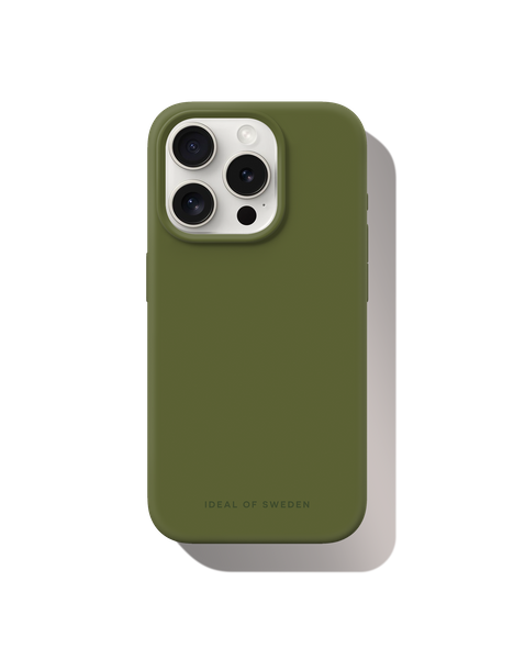 Mobilskal Silikon iPhone 15 Pro Khaki – IDEAL OF SWEDEN