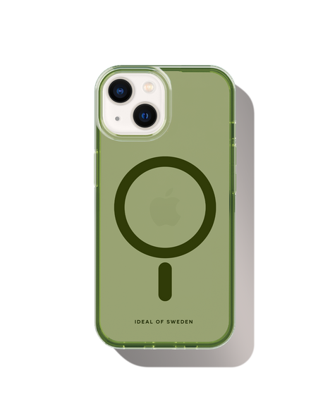Clear Case MagSafe iPhone 13 / 14 / 15 / 16e / 17e Khaki – IDEAL OF SWEDEN