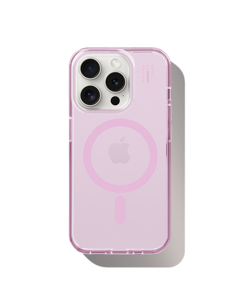 Clear Case MagSafe iPhone 15 Pro Light Pink – IDEAL OF SWEDEN