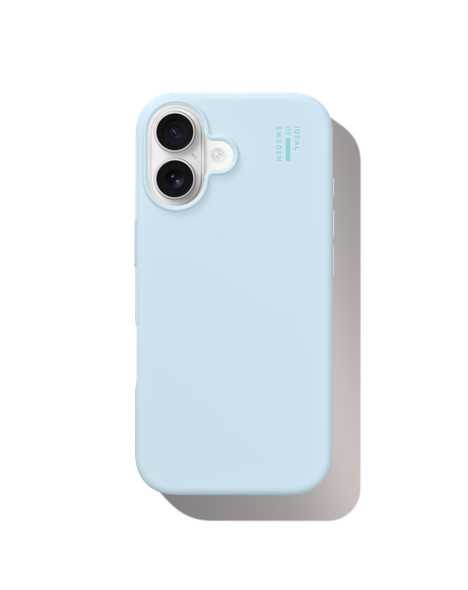 Mobilskal Silikon iPhone 16 Ljusblå – IDEAL OF SWEDEN