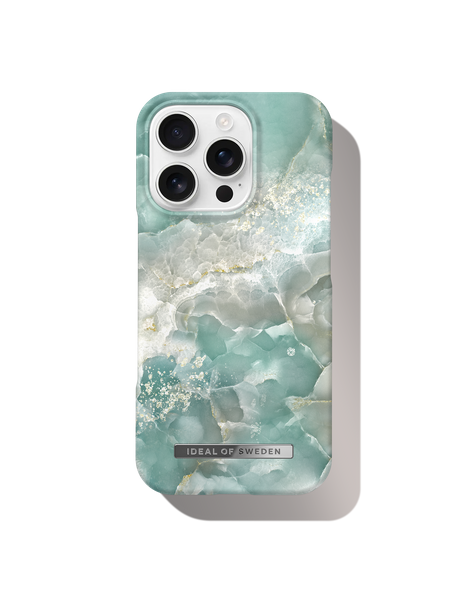 Mönstrat Mobilskal MagSafe iPhone 16 Pro Max Azura Marble – IDEAL OF SWEDEN