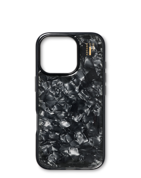 Pearlised Mobilskal iPhone 16 Pro Black – IDEAL OF SWEDEN