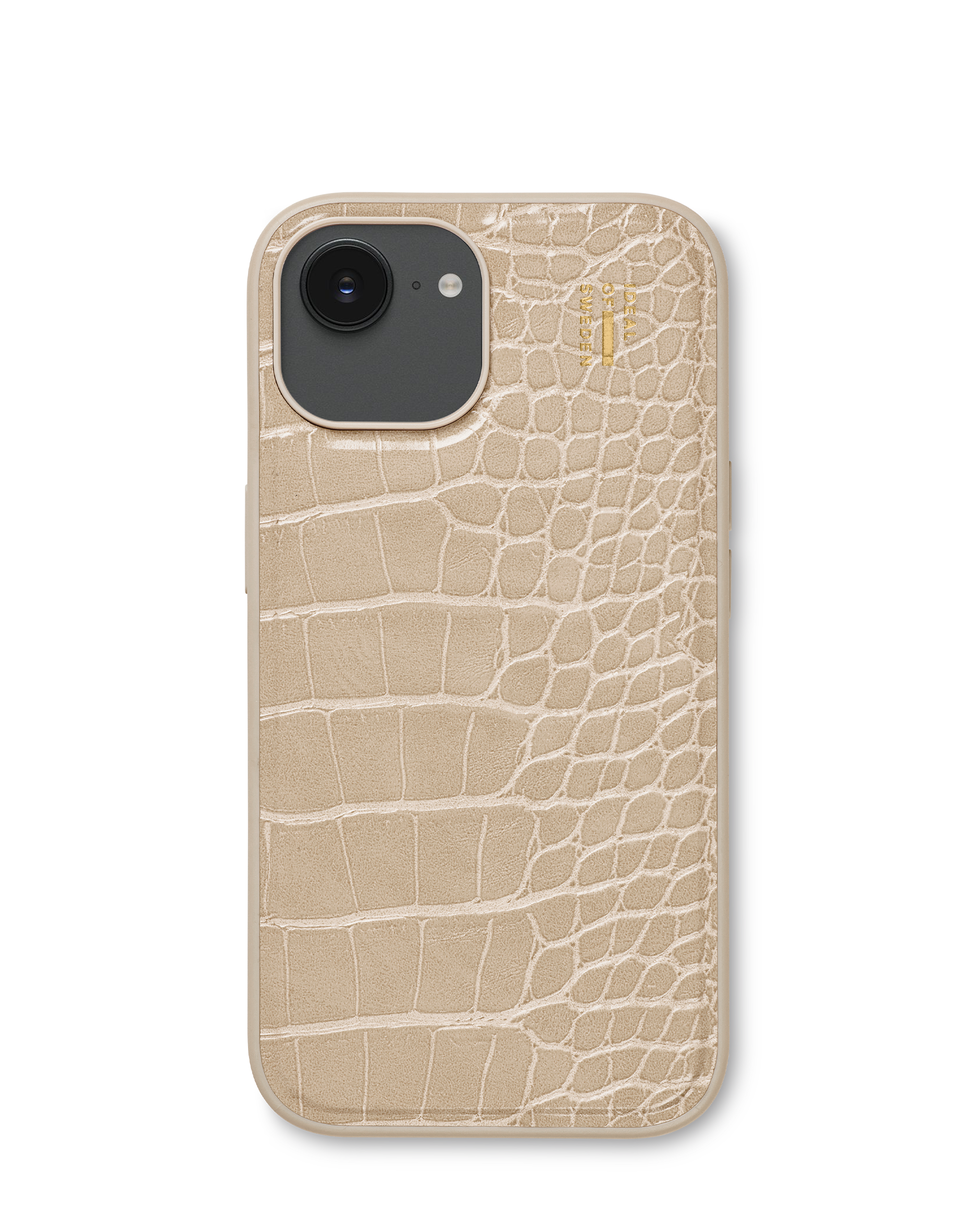 iDeal of Sweden iPhoneケース Warm Beige Croco 北欧 iDeal of Sweden Hard Case for Apple iPhone 13 Pro - Camel