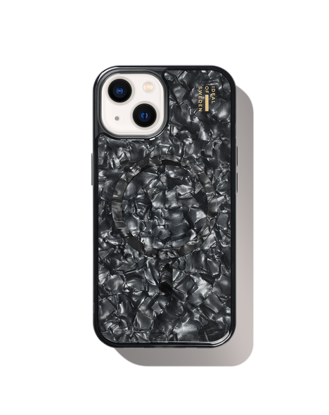 Pearlised Mobilskal MagSafe iPhone 13 / 14 / 15 / 16e / 17e Black – IDEAL OF SWEDEN