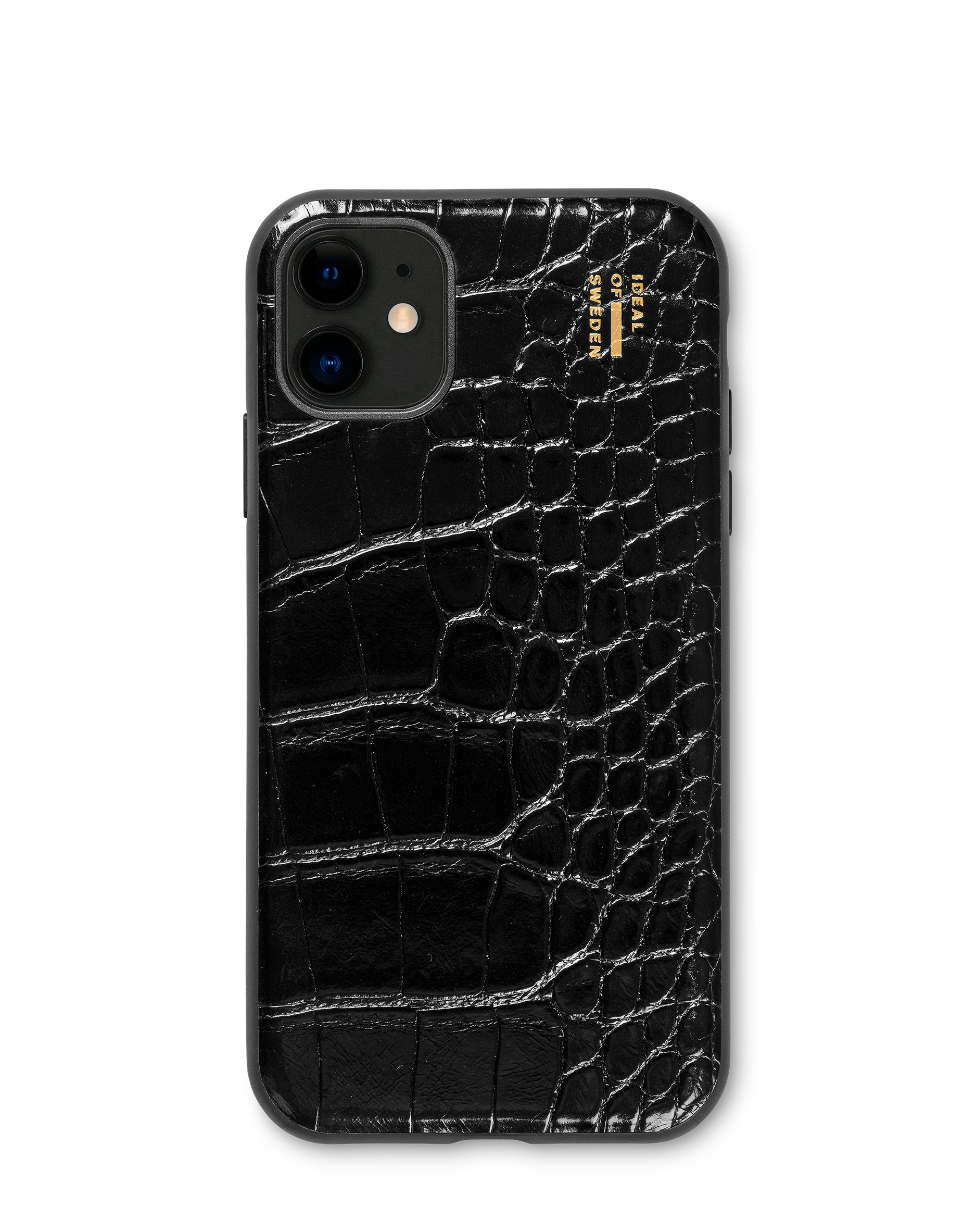 iDeal of Sweden iPhoneケース Black Croco 北欧 iDeal Of Sweden Neo Noir Croco Case for Apple iPhone 12 Pro