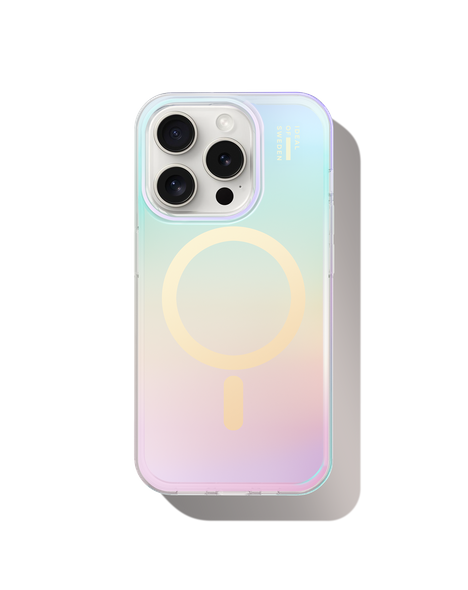 Clear Case MagSafe iPhone 15 Pro Shimmer – IDEAL OF SWEDEN