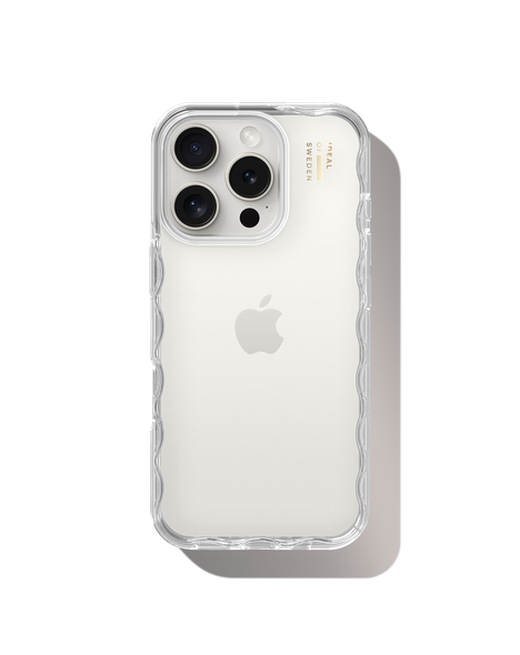 Wavy Mobilskal iPhone 15 Pro Clear – IDEAL OF SWEDEN