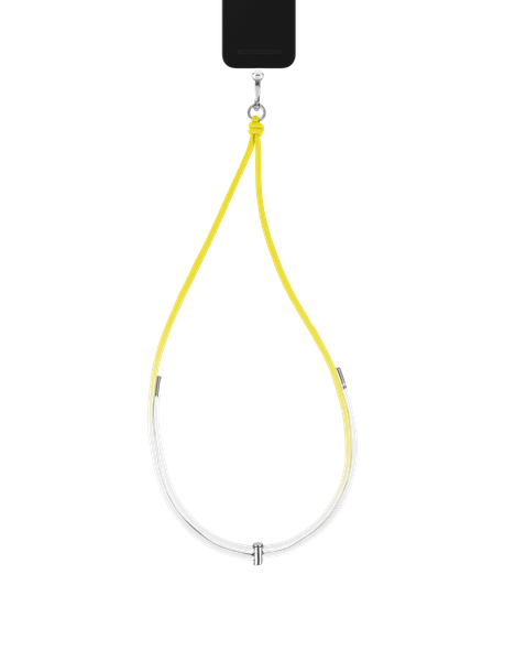 Cord Phone Strap Soft Lemon Ombre – IDEAL OF SWEDEN