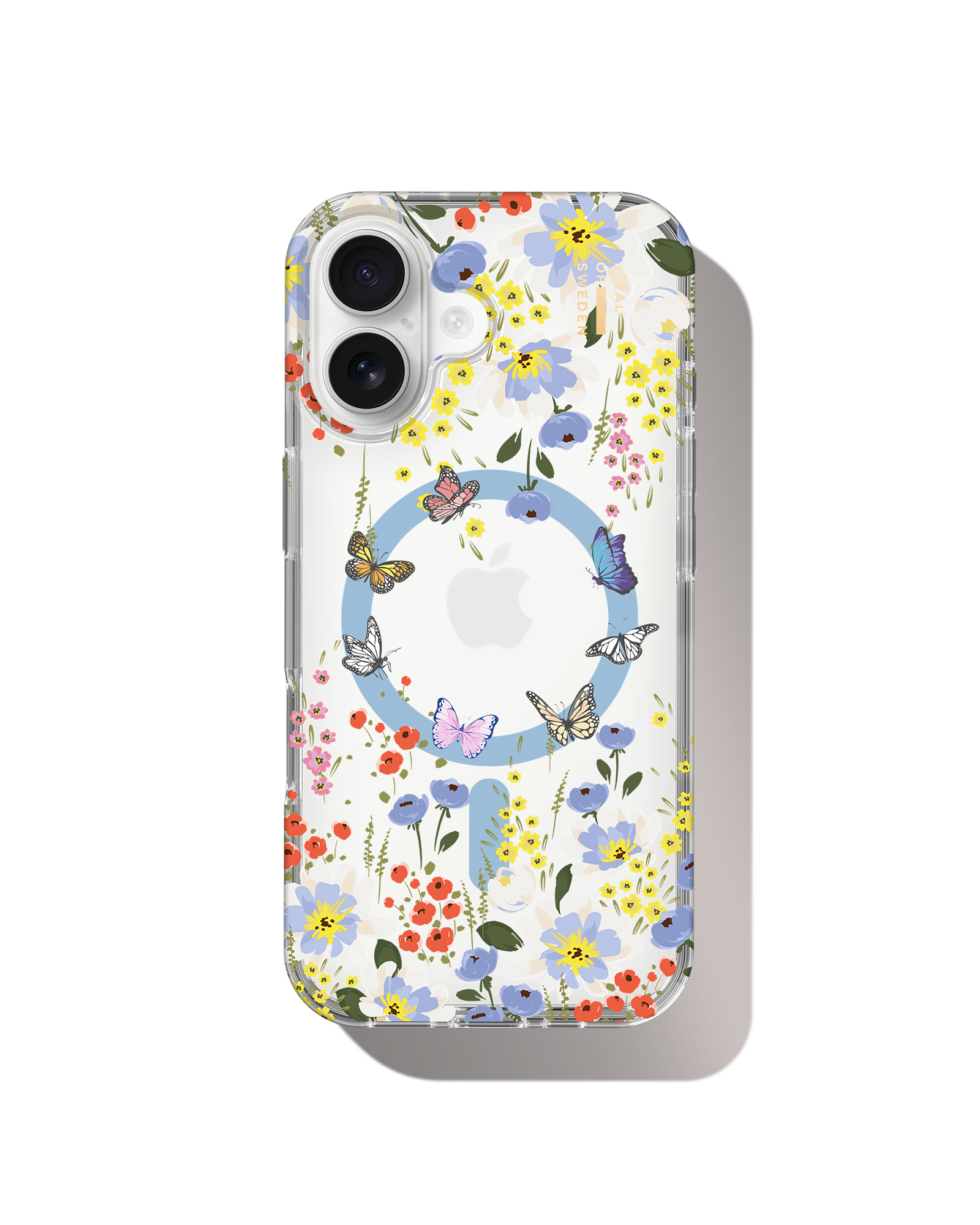 Clear Case MagSafe iPhone 16 Artistic Garden | IDEAL OF SWEDEN