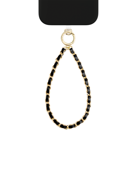 Phone Wristlet Strap Noir Gold – IDEAL OF SWEDEN