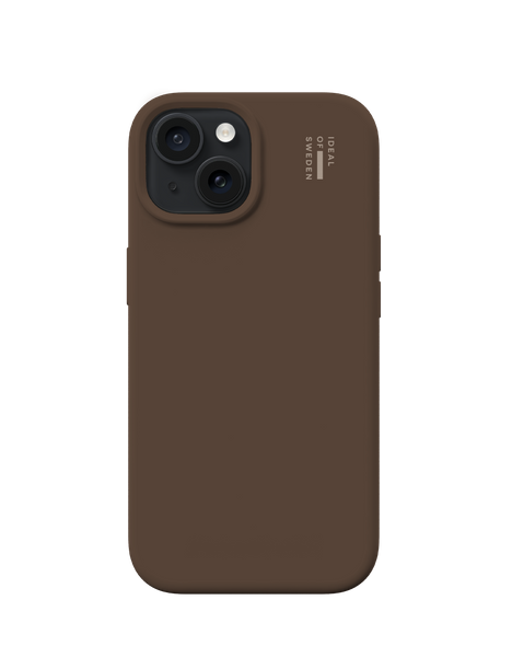 Silikonskal MagSafe iPhone 13 / 14 / 15 / 16e Mocha Mousse – IDEAL OF SWEDEN