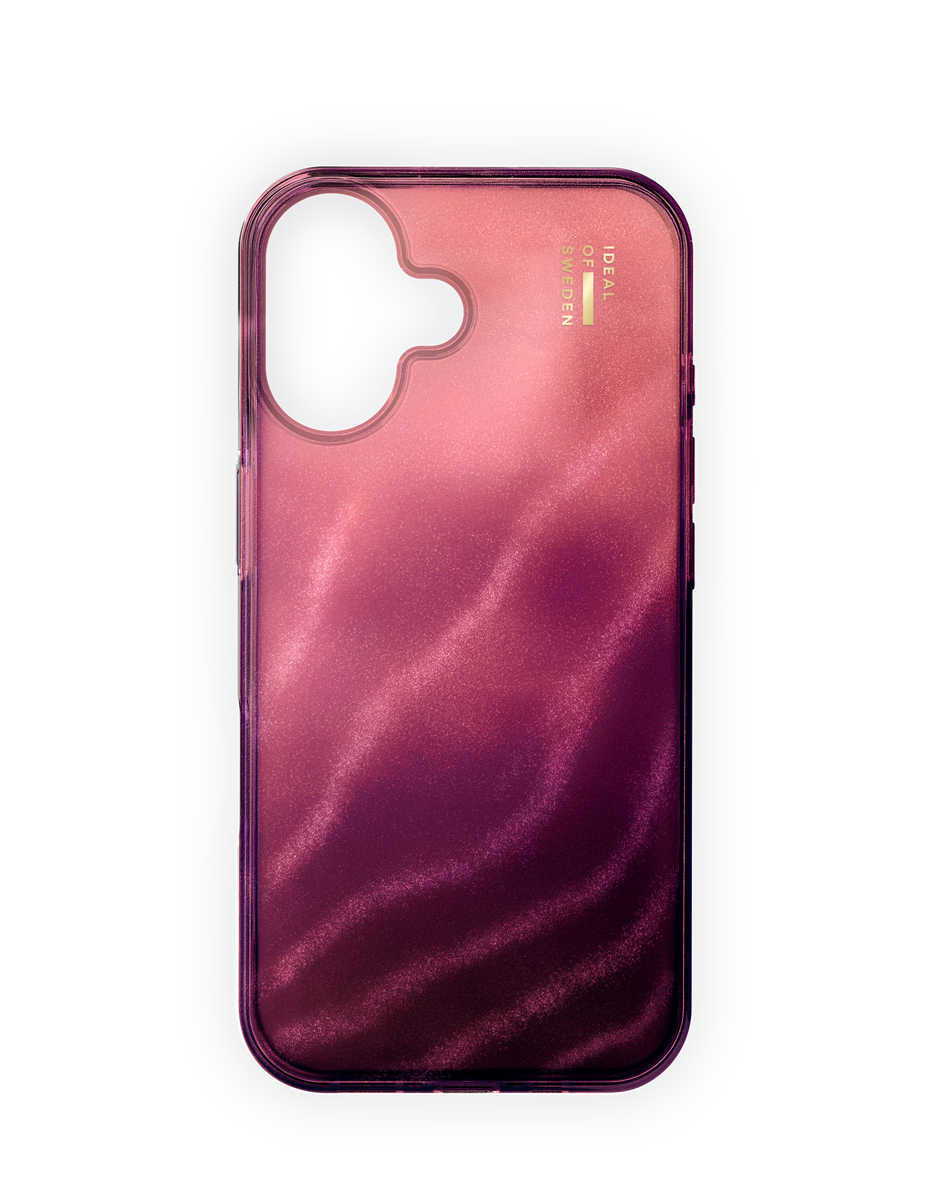 Clear Case iPhone 17 Cherry Lacquer | Coques à motifs depuis IDEAL OF SWEDEN