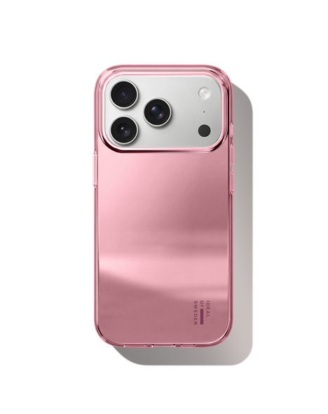Mirror Case MagSafe iPhone 17 Pro Mirror Rose Pink – IDEAL OF SWEDEN