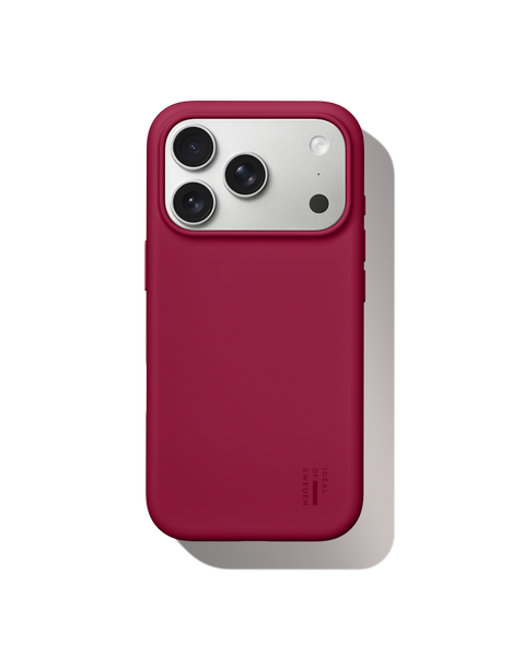 Mobilskal Silikon iPhone 17 Pro Max Cranberry – IDEAL OF SWEDEN