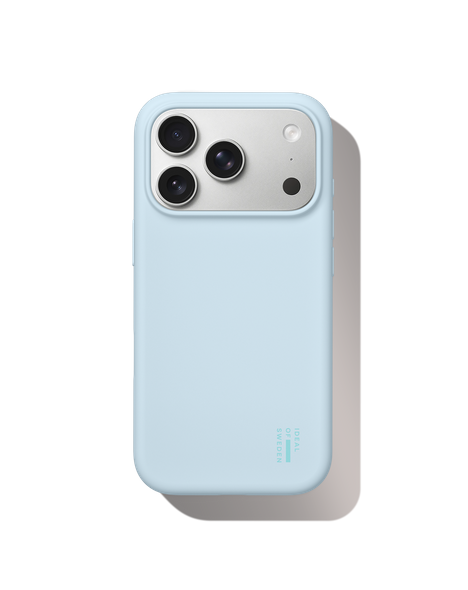 Mobilskal Silikon iPhone 17 Pro Ljusblå – IDEAL OF SWEDEN