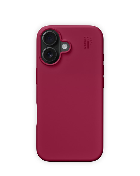 Silikonskal MagSafe iPhone 17 Cranberry – IDEAL OF SWEDEN