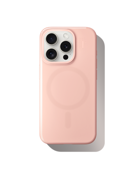 Slim Mobilskal MagSafe iPhone 15 Pro Max Glossy Blush Pink – IDEAL OF SWEDEN