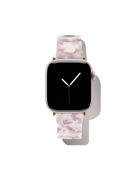 Resin Watch Band 38/40/41/42 Pink Pearl - Armband till Apple Watch från IDEAL OF SWEDEN