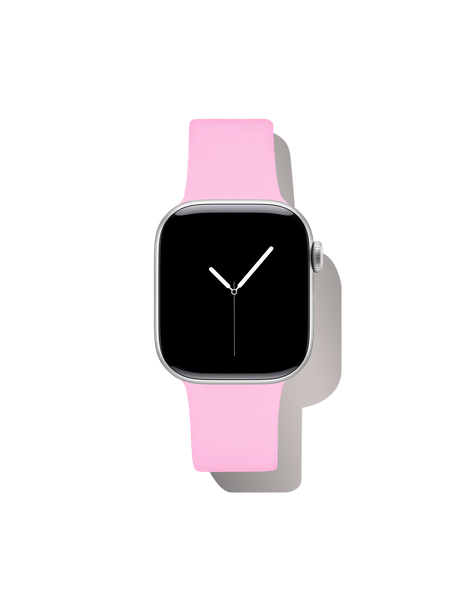 Silicone Watch Band 42/44/45/46/49 S-M Bubblegum Pink - Armband till Apple Watch från IDEAL OF SWEDEN