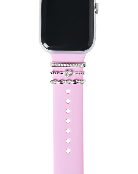 Watch Band Charms Silver Sparkle - Armband till Apple Watch från IDEAL OF SWEDEN