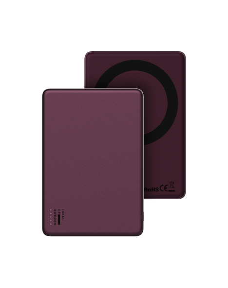 Slim Powerbank MagSafe 5000 mAh Cherry Lacquer – IDEAL OF SWEDEN