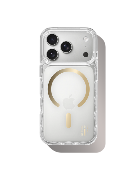 Wavy Mobilskal MagSafe iPhone 17 Pro Max Clear – IDEAL OF SWEDEN