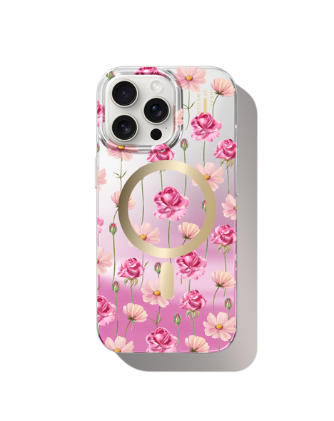 Mirror Case MagSafe iPhone 15 Pro Max Rose Blush Floral – IDEAL OF SWEDEN
