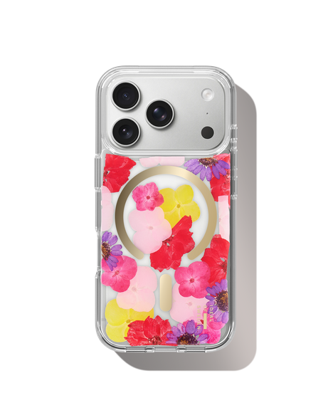 Clear Case MagSafe iPhone 17 Pro Tropical Floral – IDEAL OF SWEDEN