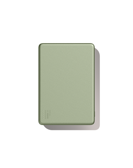 Slim Powerbank MagSafe 5000 mAh Grön – IDEAL OF SWEDEN