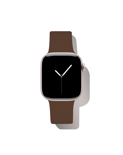 Silicone Watch Band 38/40/41/42 M-L Mocha Mousse - Armband till Apple Watch från IDEAL OF SWEDEN