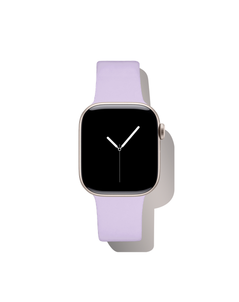 Silicone Watch Band 42/44/45/46/49 M-L Lavender Milk - Armband till Apple Watch från IDEAL OF SWEDEN