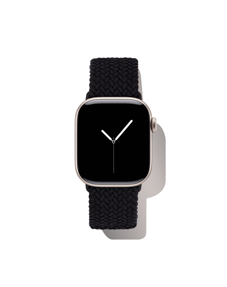 Soft Braid Watch Band 42/44/45/46/49 Iconic Black - Armband till Apple Watch från IDEAL OF SWEDEN