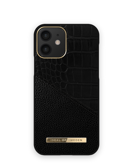 Mobilskal iPhone 12 / 12 Pro Nightfall Croco – IDEAL OF SWEDEN