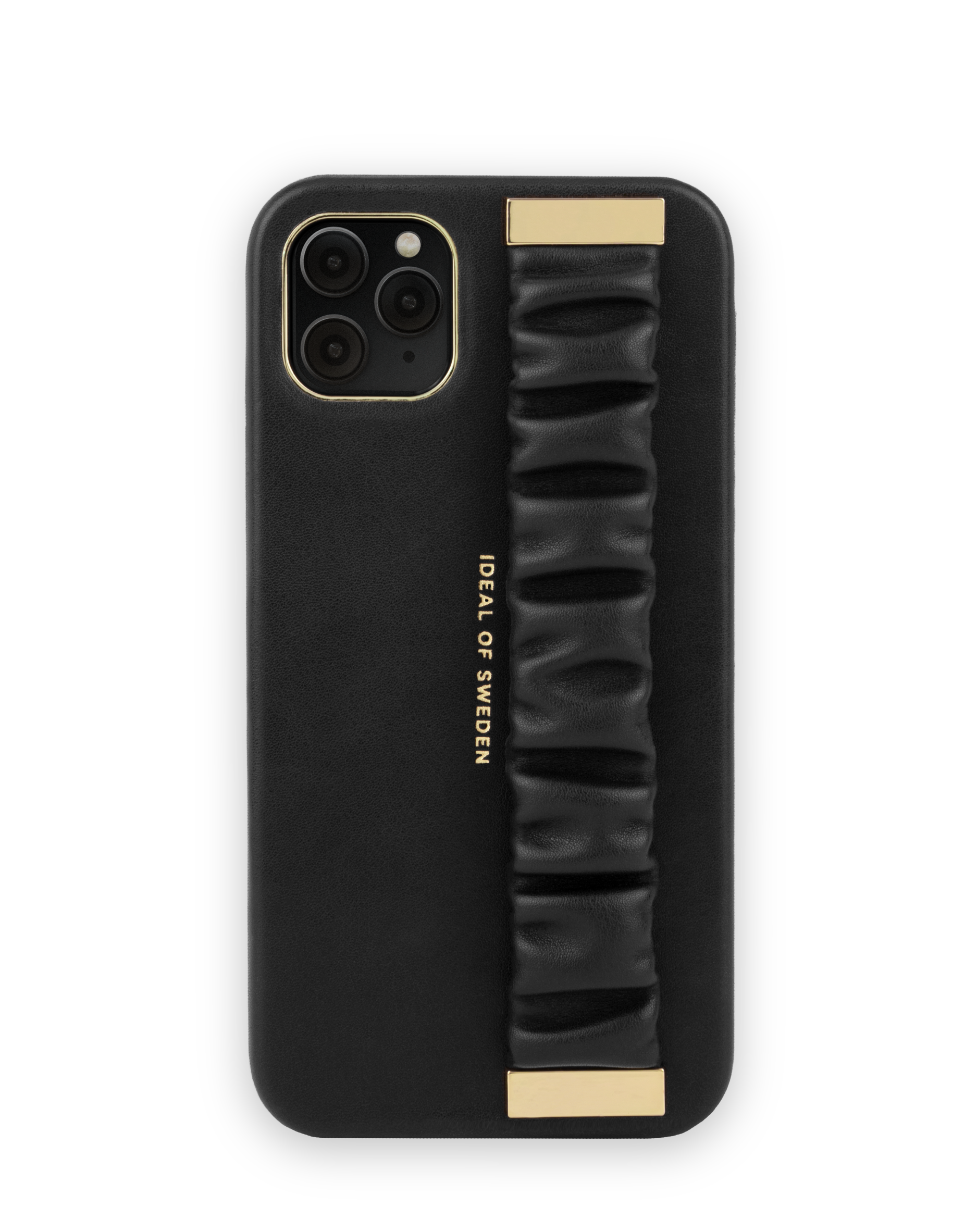 Statement Case iPhone 11 Pro Max Ruffle Noir TopHandle IDEAL OF SWEDEN