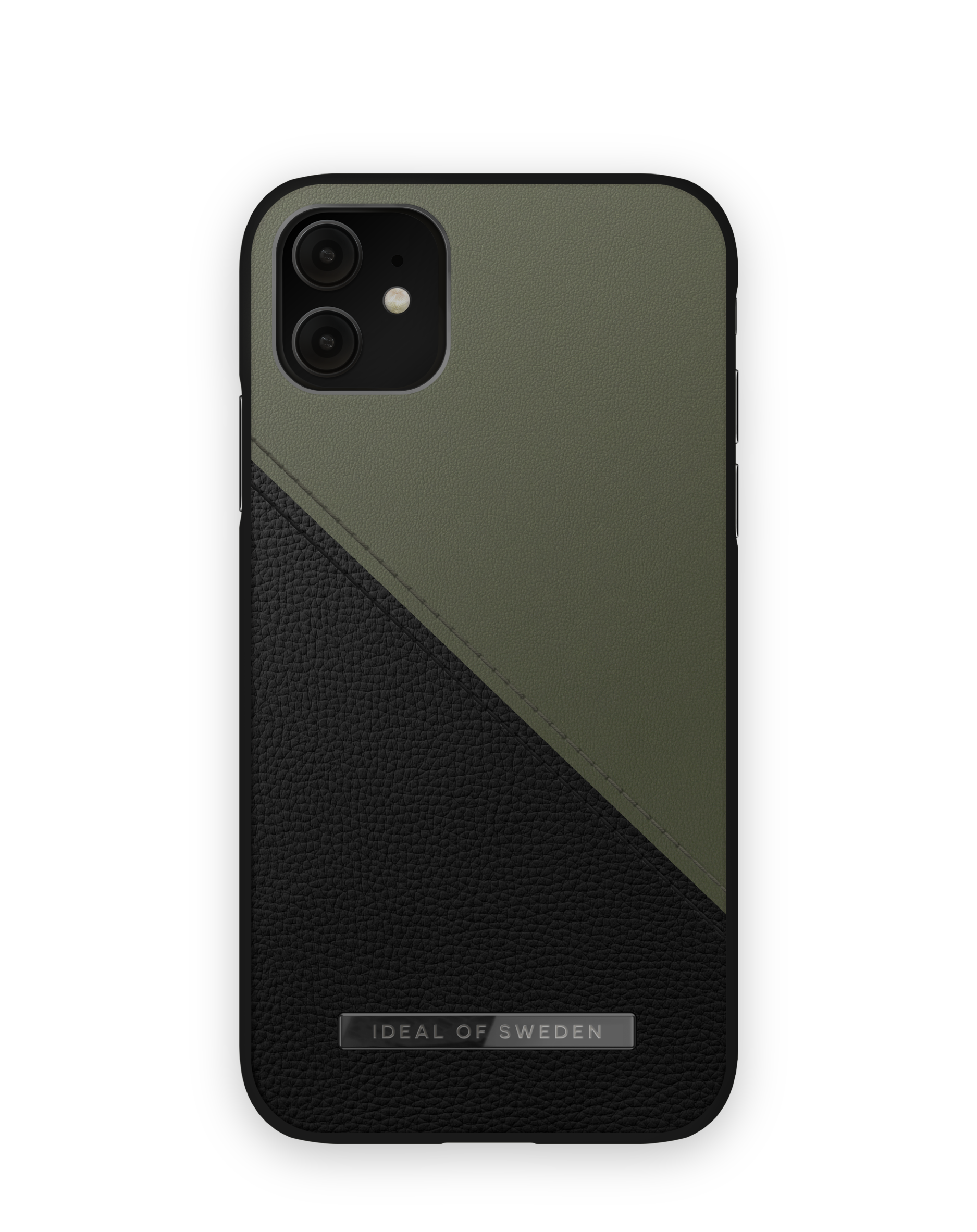 Atelier Case iPhone 11 Onyx Black Khaki IDEAL OF SWEDEN