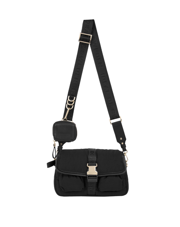 Black Athena Buckle Bag